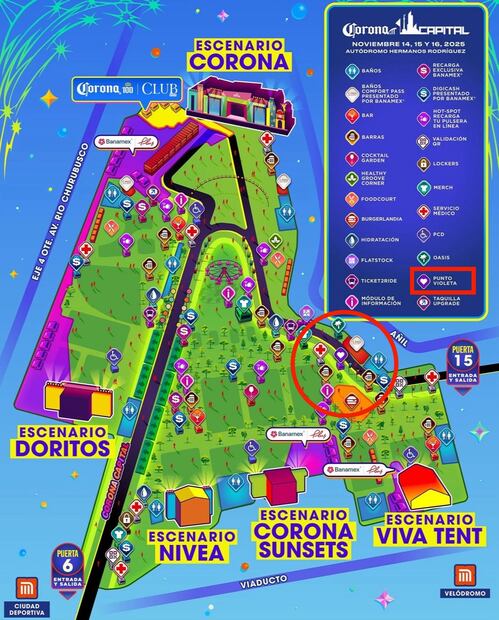Te contamos como funciona esta iniciativa dentro del Corona Capital. Foto: Corona Capital