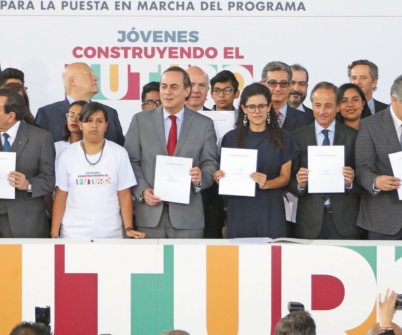 Recorte. En el programa Jóvenes Construyendo el Futuro organizaciones civiles detectaron un recorte presupuestal de 42% para 2020, lo que limitaría su cobertura. ARCHIVO EL UNIVERSAL