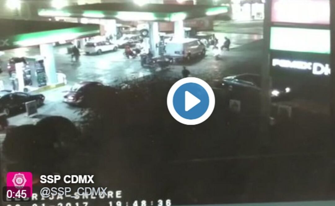 Caen dos en Iztapalapa por robar combustible en gasolinera