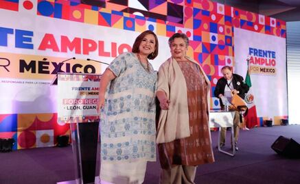 Xóchitl Gálvez reprueba "presiones" para bajar "a la mala" a Beatriz Paredes en el Frente