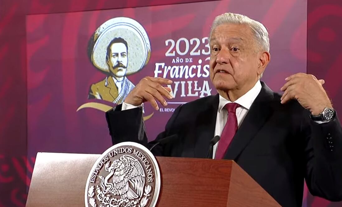 “Si quieren le ponemos algo, de que va a continuar la trasformación”, aseguró el presidente Andrés Manuel López Obrador al apostar que no regresarán los corruptos al gobierno tras las elecciones de 2024. Foto: especial