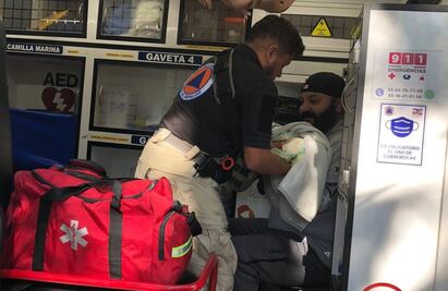 Atienden paramédicos de la MH parto en un domicilio