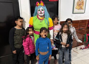 Más de 200 niños huérfanos por el crimen organizado en Sonora, disfrutan su posada; "queremos que su Navidad sea más feliz"