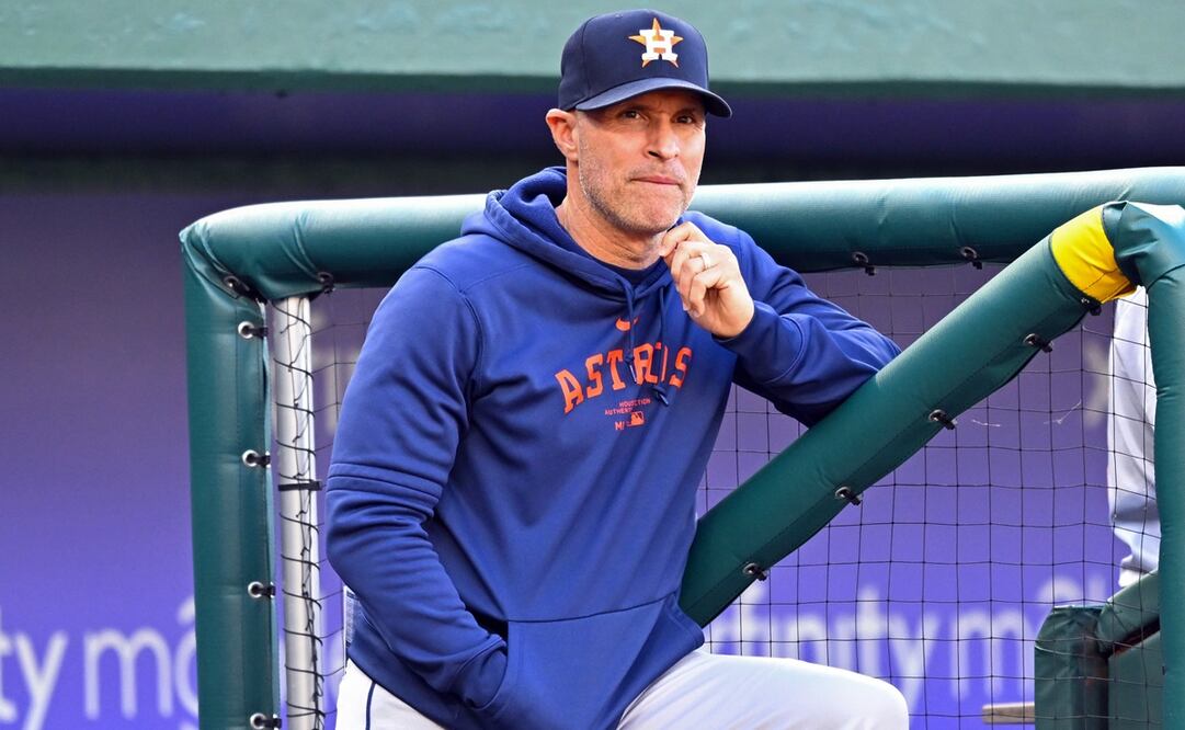 Joe Espada, mánager de Astros - Foto: AP