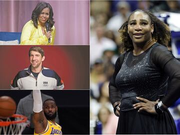 El retiro de Serena Williams llenó de mensajes las redes sociales; Obama, Phelps y más se expresaron
