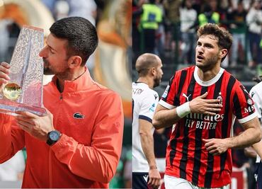 Video: Djokovic elige a su campeón para la Champions League; "Santi" Giménez aplaude su decisión