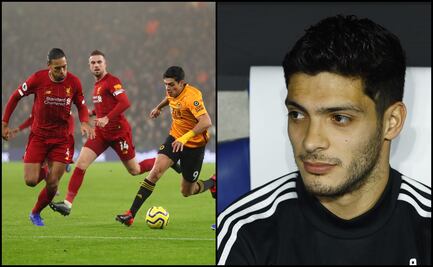 Raúl Jiménez le responde a Van Dijk