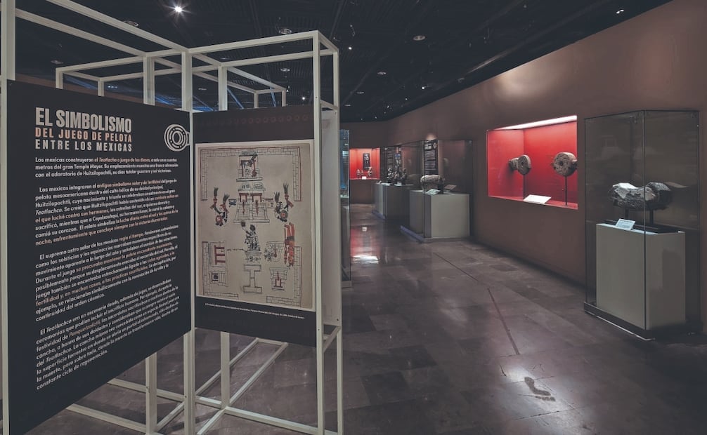 El juego de pelota en Tenochtitlan revela que las canchas o tlachtli fueron sitios importantes en la vida política y social de los mexicas. Foto: INAH