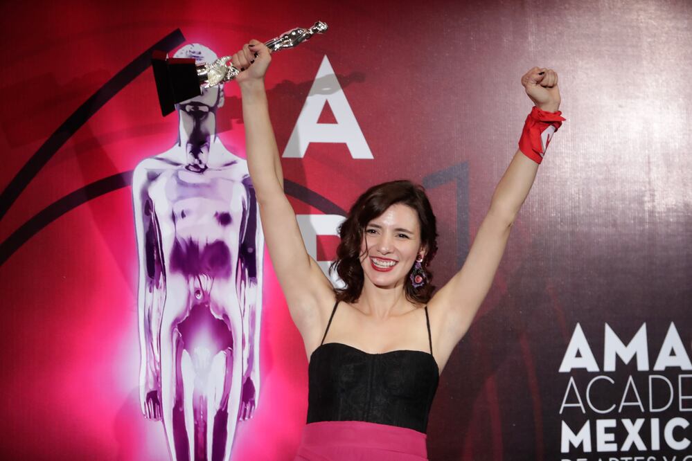 Lila Áviles, quien ganó en Ópera Prima por su filme La Camarista. IVAN STEPHENS EL UNIVERSAL