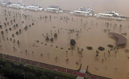 Fuertes lluvias azotan China: dejan 4 muertos, desaparecidos y miles de evacuados