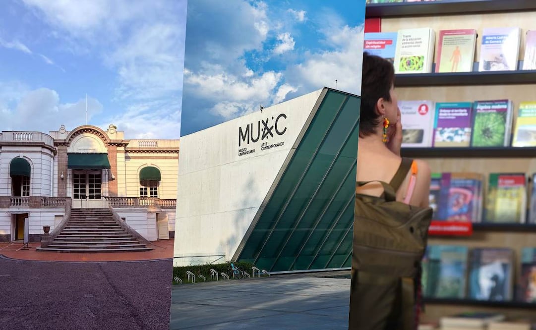 Fotos: Facebook @CasadellagoUNAM, @MUAC.UNAM y @librosunam