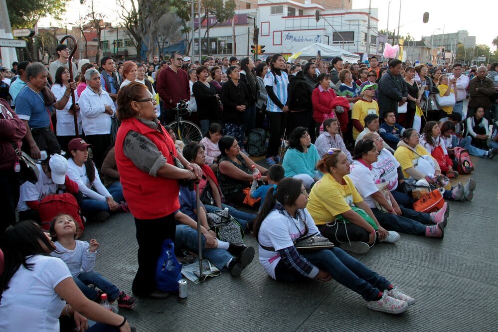 Aspecto de las calles aledañas a la Basilica de Guadalupe (JUAN BOITES.EL UNIVERSAL)