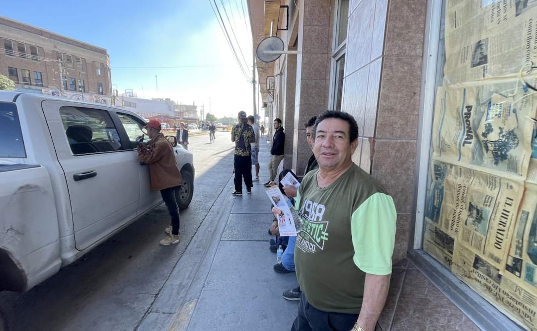 Migrantes esperan entrar a Estados Unidos de manera legal para evitar la deportación masiva (11/11/2024). Foto: Paola Gamboa / EL UNIVERSAL