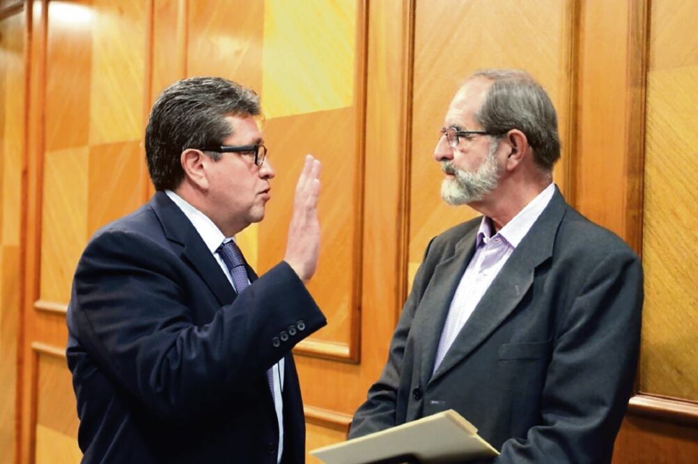 Los delegados de Morena Ricardo Monreal y Pablo Moctezuma confían en que los jefes delegacionales de otras fuerzas políticas se sumen a su iniciativa (DELEGACIÓN CUAUHTÉMOC)