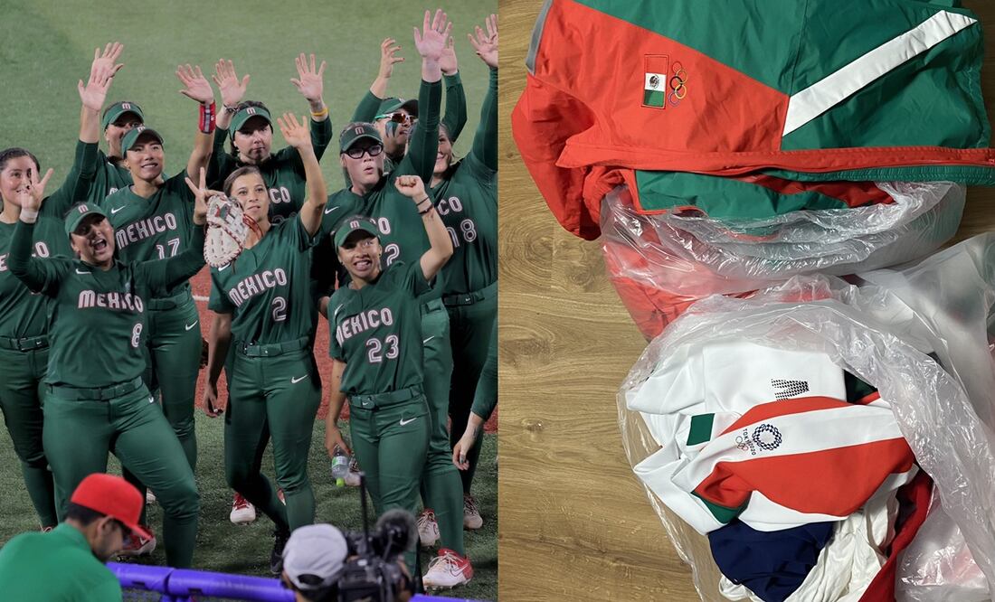 Tokio 2020: Denuncian a selección mexicana de Sóftbol de tirar uniformes a la basura