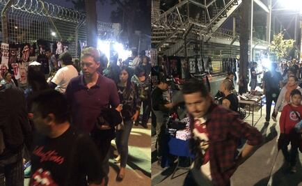 Reventa y souvenirs antes de show de los Rolling