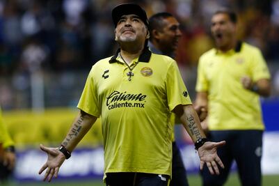 Diego Armando Maradona, el técnico más indisciplinado 