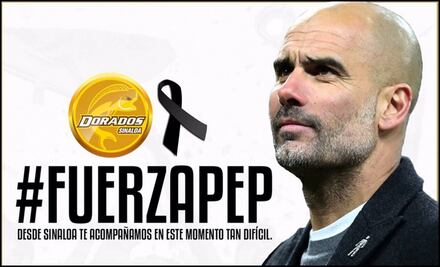 El mundo del futbol envía sus condolencias a Pep Guardiola 