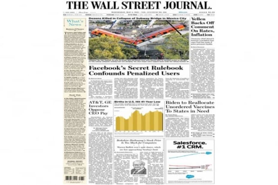 "México busca respuestas"; diarios del mundo retratan la tragedia de la Línea 12 del Metro