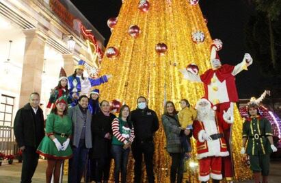 ¡Acceso es gratis! Encienden el Árbol monumental de Navidad y la Villa Navideña en Tlalpan 