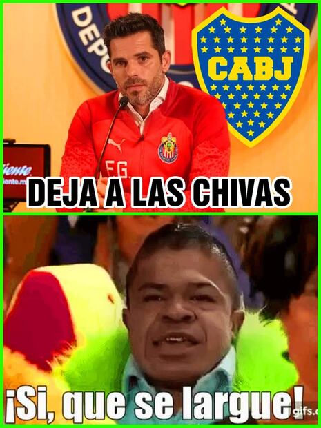 FOTO: ESPECIAL - MEMES SALIDA DE GAGO