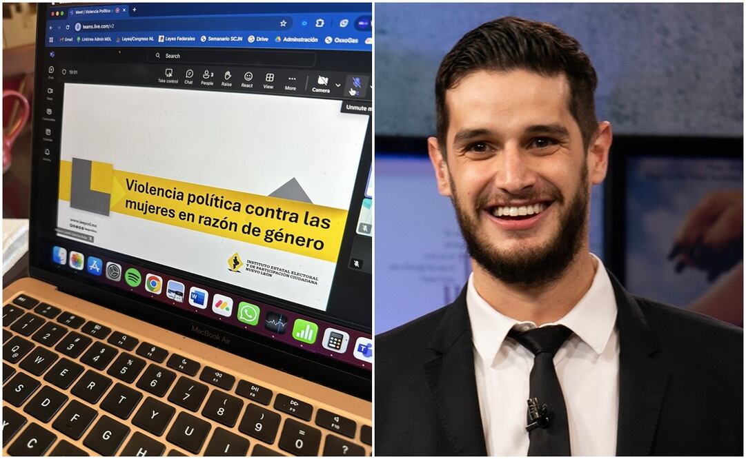 Adrián Marcelo toma curso de violencia de género tras comentario misógino contra Belinda; “me brotan ideas bien raras”. Fuente: X