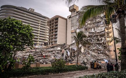 Ebrard lamenta colapso de edificio en Miami que dejó 4 muertos y 159 desaparecidos
