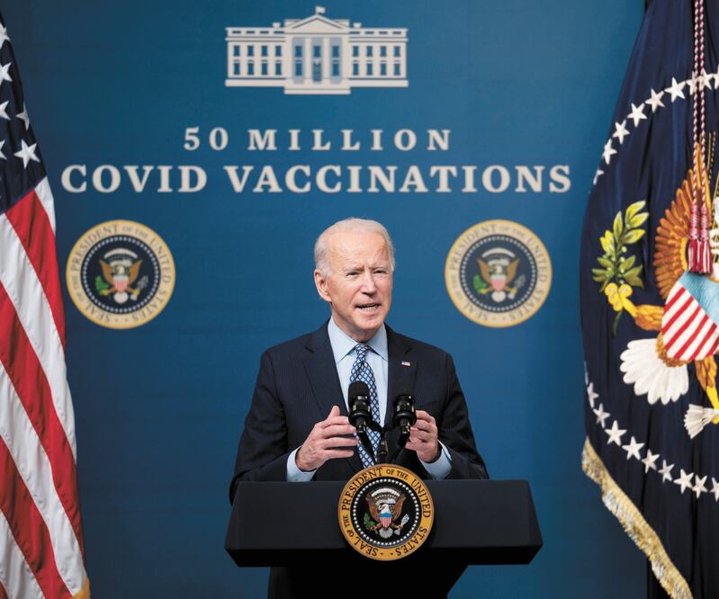 Joe Biden busca retomar las negociaciones con Irán con miras a un acuerdo nuclear, pero un asunto que complica el diálogo son los ataques de milicias proiraníes. Foto: EFE