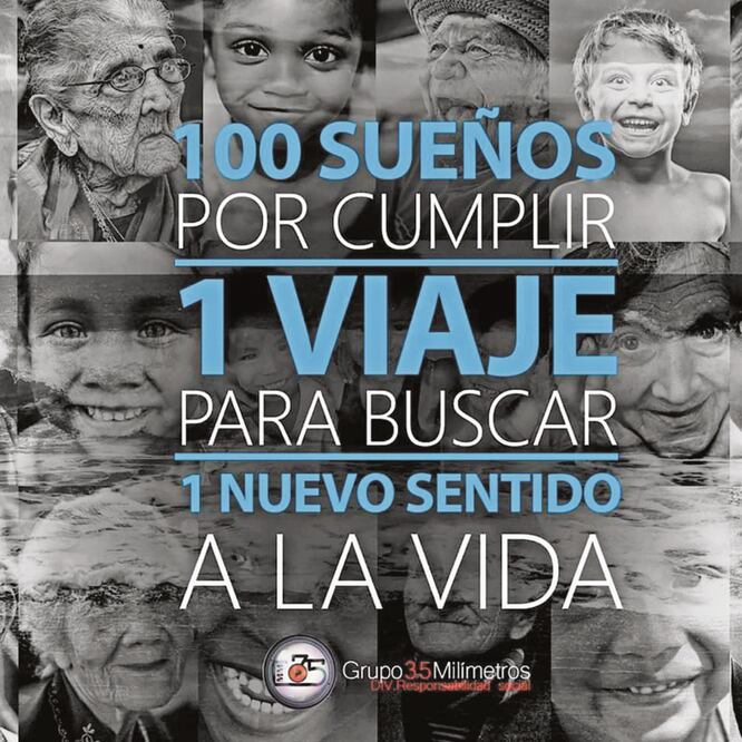 El proyecto de Christian Solís lleva por nombre #100sueñosporcumplir, y con este pretende llevar a niños y ancianos a conocer el mar. ESPECIAL