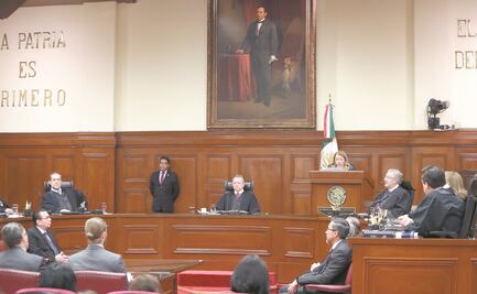 Admite Corte a trámite recusación de ministro Aguilar en caso EL UNIVERSAL