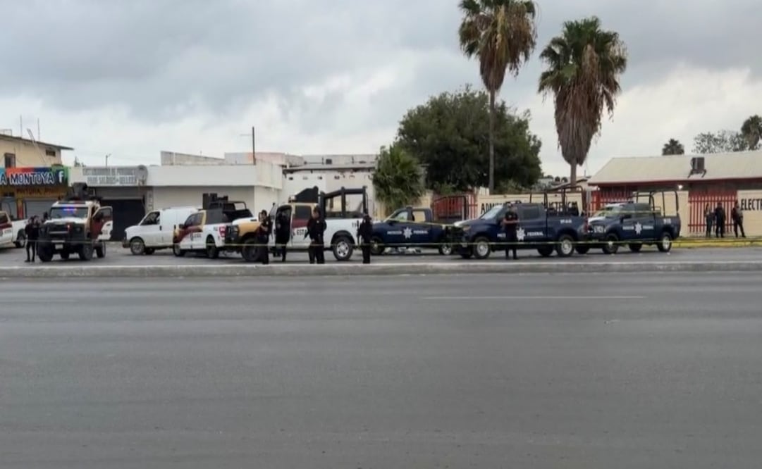Ataque armado en Matamoros. Foto: Especial