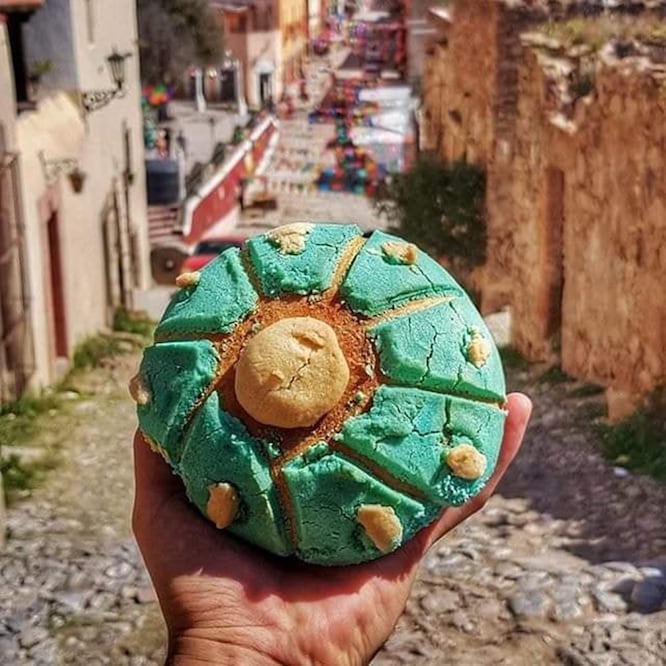 El peyote inspiró la creación de este pan de dulce llamado peyoconcha / Foto: Instagram