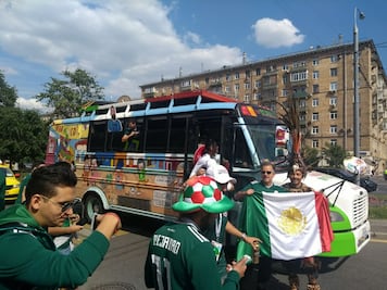 'La Bendición' prende el ambiente en Rusia