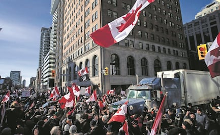 Canadá considera utilizar poderes de emergencia para acabar con protestas de antivacunas