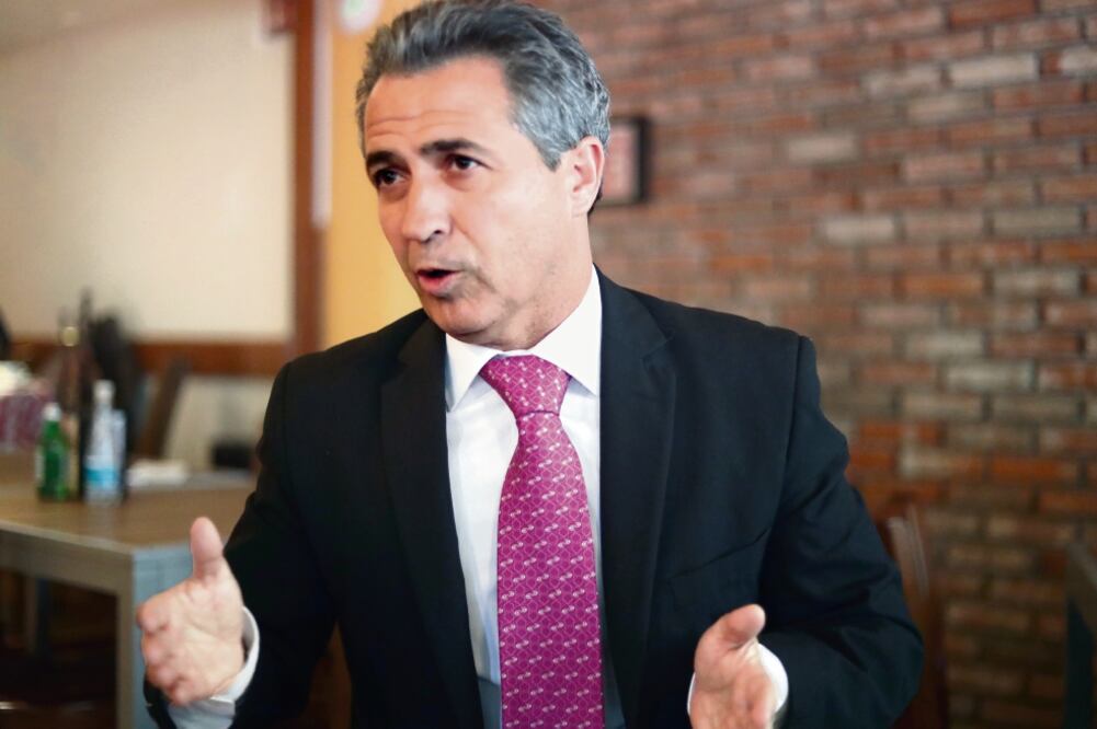 Próximo titular de la Secretaría de Desarrollo Económico, José Luis Beato. Foto: ALEJANDRA LEYVA. EL UNIVERSAL