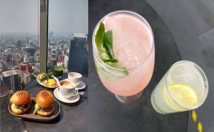 Come delicioso en la CDMX disfrutando de una vista espectacular 