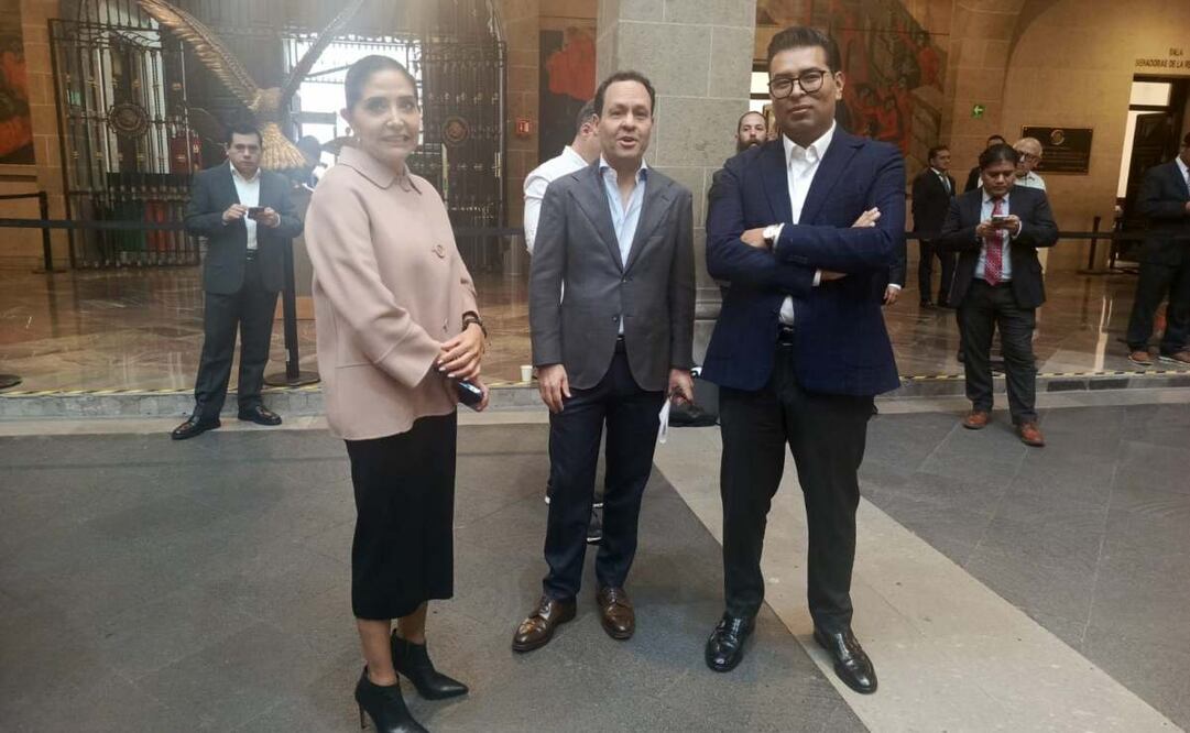 Expriista Néstor Camarillo se integra a bancada de MC en el Senado Foto: Víctor Gamboa / EL UNIVERSAL