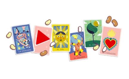 Google homenajea lotería mexicana con doodle interactivo