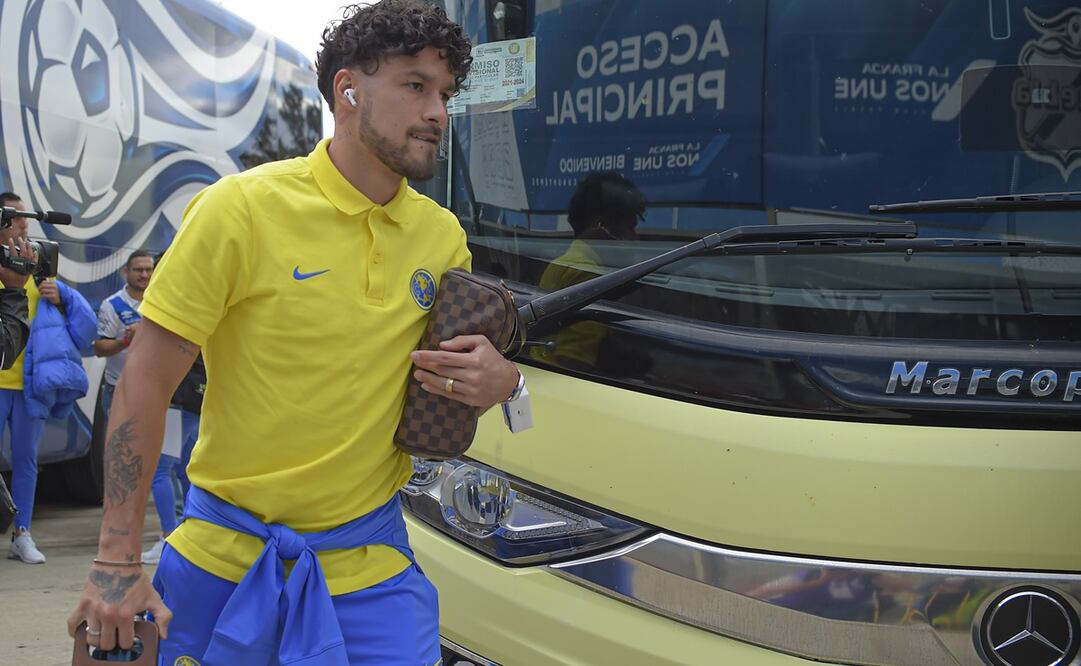 Bruno Valdez con la indumentaria del América / Foto: Imago7