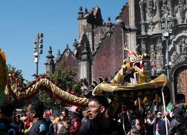 FOTOS: Así comenzaron los festejos del Año Nuevo Chino en el Centro Histórico de la CDMX