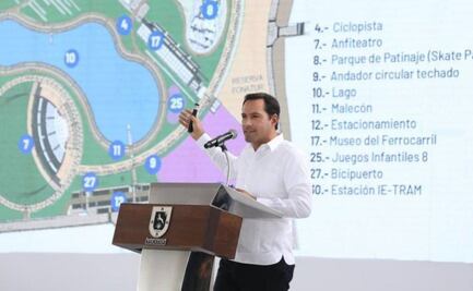 Con una inversión de más de mil 300 mdp, arranca construcción del Gran Parque de la Plancha en Mérida 