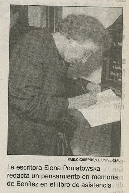 Así despidieron hace 20 años a Fernando Benítez, el maestro del periodismo cultural en México