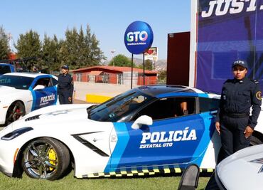 Así son los autos de lujo de la policía de Guanajuato