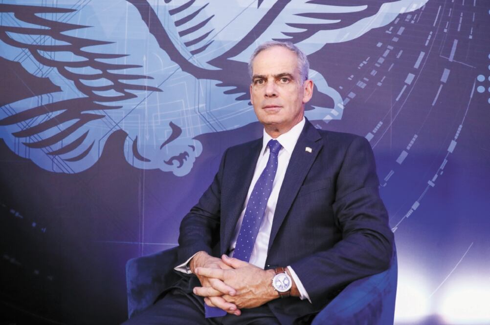 Jonathan Peled Embajador de Israel en México. Foto/DIEGO SIMÓN. EL UNIVERSAL