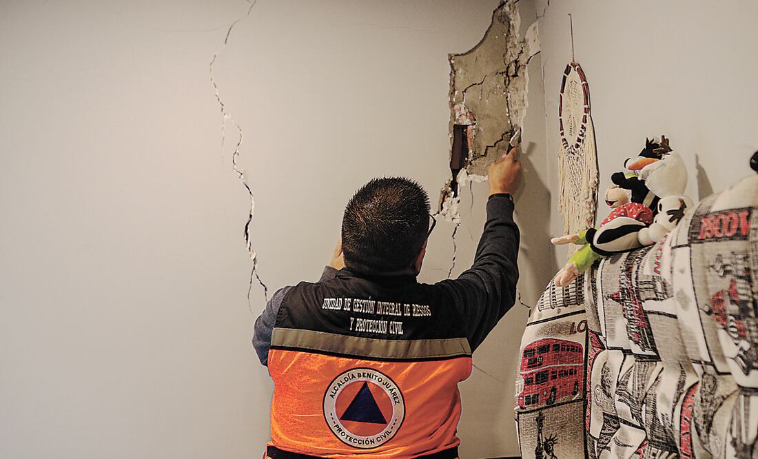 “Enjambre” de cuatro microsismos estremece a la CDMX