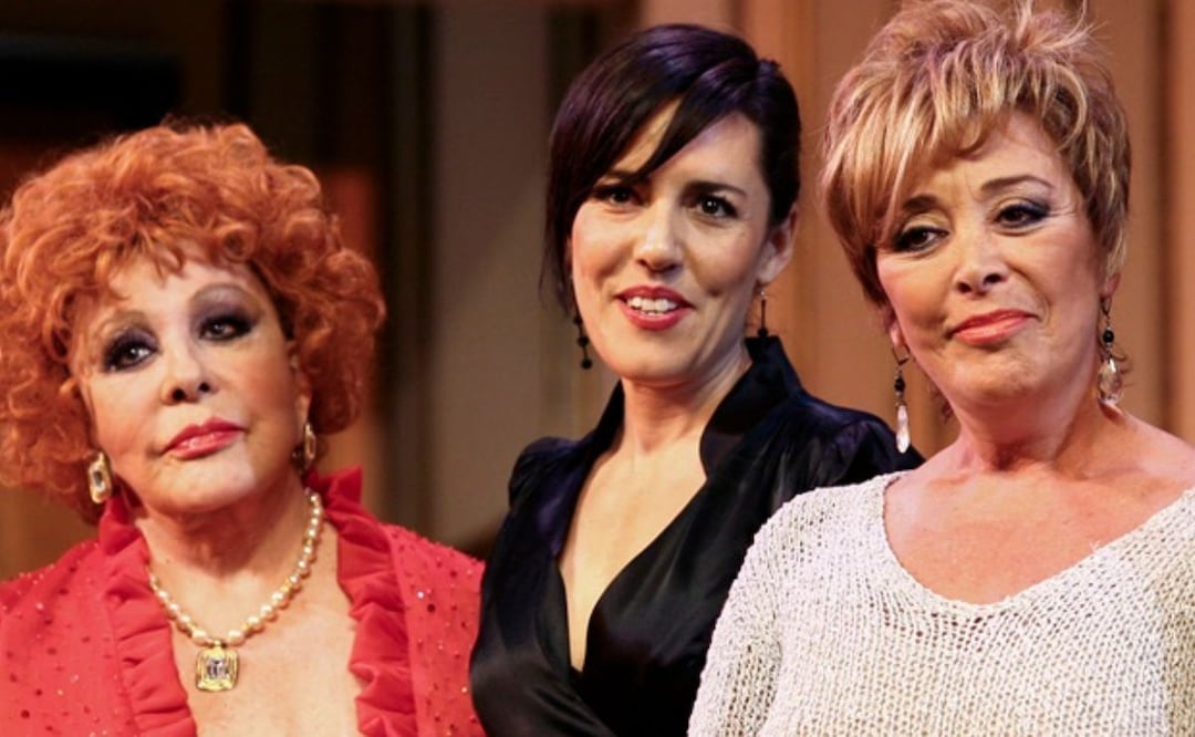 Sylvia Pasquel, Stephanie Salas y Alejandra Guzmán. Foto: Twitter @ec_juliantina