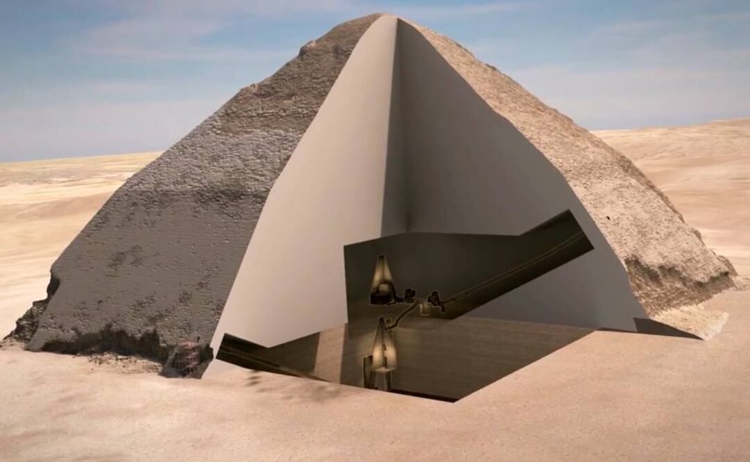 Los muones son partículas cósmicas que están presentes permanentemente y de manera natural en la Tierra y que son capaces de penetrar profundamente cualquier material. (FOTO: Scan Pyramids)