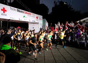 Salen a correr por la Cruz Roja en México