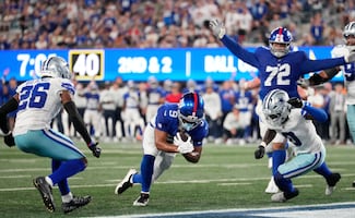 Cowboys vuelven a sufrir en defensa y pierden contra Giants en semana 1 de la NFL 