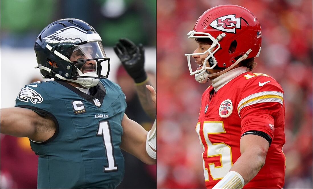 Chiefs y Eagles se vuelven a ver las caras en un Super Bowl. Foto: Especiales